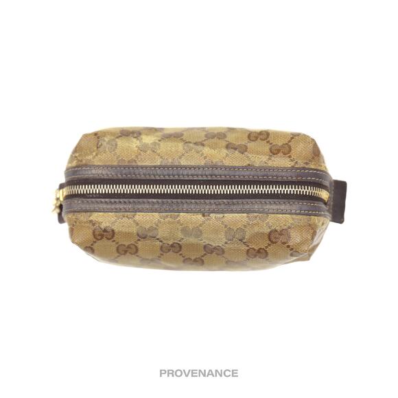 🔴 Gucci Zip Pouch - GG Canvas Glace - Picture 6 of 11